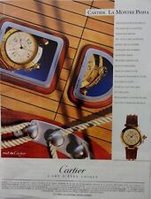 advertising CARTIER PASHA WATCH must YEAR 1991 N°A3659