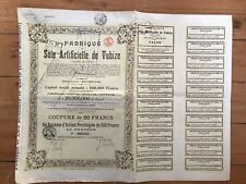 TUBIZE ARTIFICIAL SILK (BELGIUM) (B1)