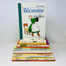 Enfants Lot 19 Livres Vintage Français/French Children Assorted Candy/Cités d'Or