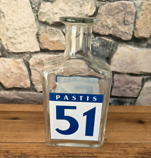 SUPER 70s PASTIS 51 Glass Advertising Carafe Collection ++
