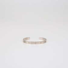 Bracelet manchette ouvert Love