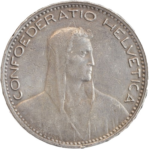 Francs berger suisse argent - 5,