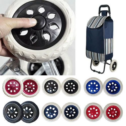 Roues chariot poussette - , 6.5