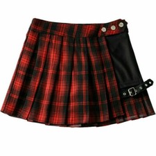 Femme Plissé Gothique Punk