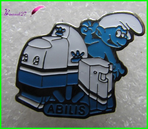 Pin schtroumpf - pin's,