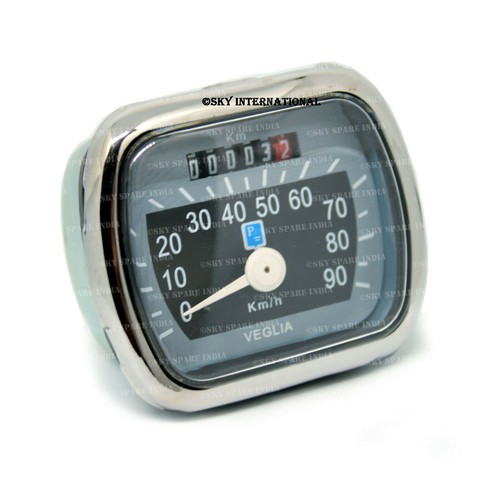 Compteur vitesse gris noir - compteur,