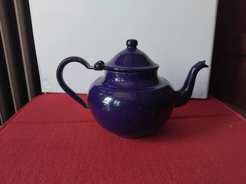 Ancienne théière tôle - théière, en