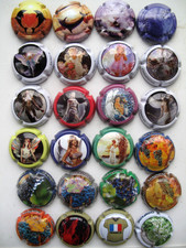 Lot N°2384  de 24 capsules de champagne, (voir désignation)