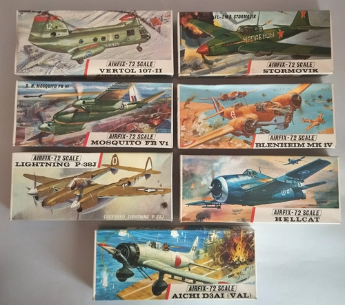 Lotto vintage airfix 72 - lotto, 7