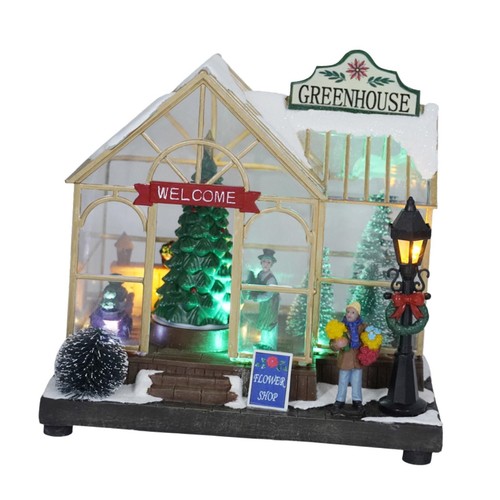 Maisons noël village - maisons, de