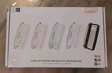 YUNZII ACTTO B303 Wireless Typewriter Keyboard PC Tablet Retro Bluetooth (Pink)