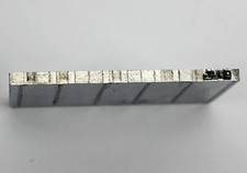 Gour. - STAINLESS STEEL PRINTING PLATE / STAMP - CITY FRANCE 5x2.5cm