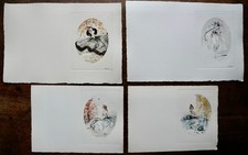 Louis ICART  4 GRAVURES