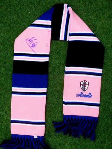 Echarpe inter milan signed - milan,