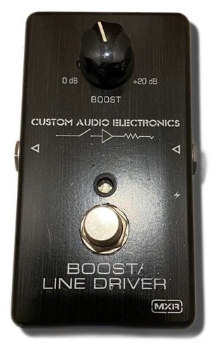 Pédale effets booster - pédale, d'effets