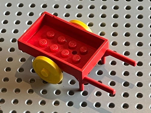 Lego fabuland red wheelbarrow - lego,