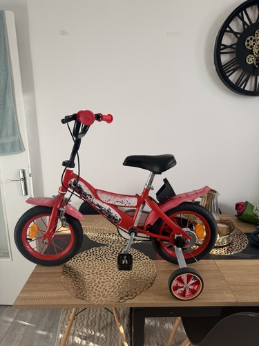 Disney vélo enfant rouge - enfant, avec