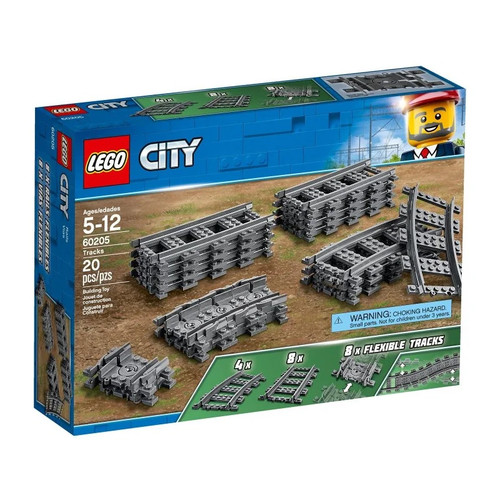 Lego 60205 pack rails - pack,