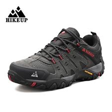 HIKEUP Chaussures Randonnée Homme - Daim & Cuir Résistant - Trekking, Chasse,