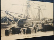 34-CETTE." DéBARQUEMENT D'UN