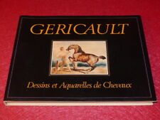 [ARTS XIXe] THEOD. GERICAULT DESSINS & AQUARELLES DE CHEVAUX 1982 TBE Beau Livre