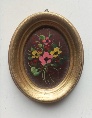 Peinture huile miniature - peinture,