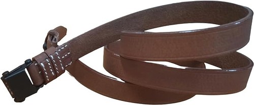écharpe fusil cuir - fusil,