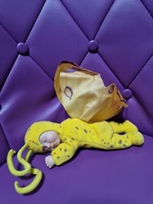  Poupon Poupée Déguisée en Papillon Jaune  Anne Geddes 22 Cm