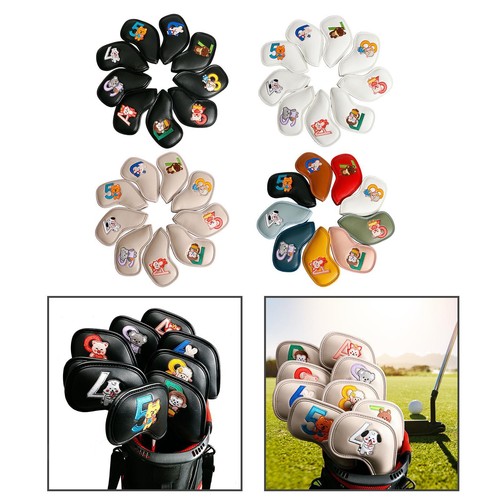 Pièces golf fer headcover - pièces,
