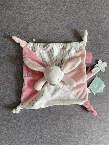 Okaidi doudou lapin plat - doudou,