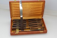 Série de  12 couteaux lames inox