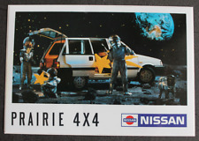 Autocollant / Sticker - NISSAN Prairie 4x4