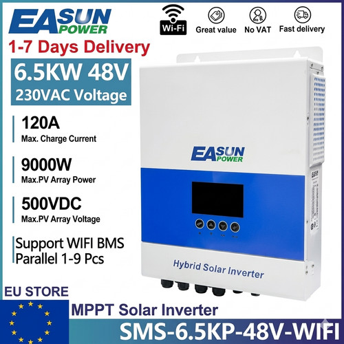 Onduleur solaire hybride easun - onduleur,