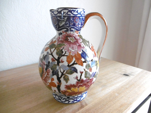 Pichet faience gien - pichet, ancien