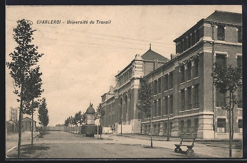 Cpa charleroi université - cpa, charleroi,