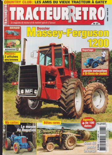 Tracteur retro 27 - retro, n°27