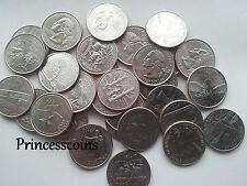 SELECTION OF 1999-2009 A TO M US STATE QUARTERS / 25 CENTS COINS
