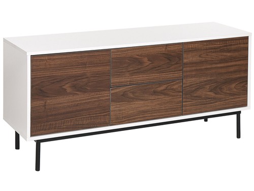 Commode portes 2 tiroirs - 2,