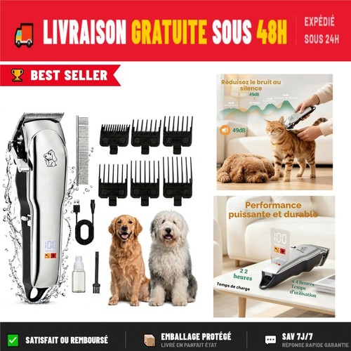 Tondeuse chien professionnelle - chien,