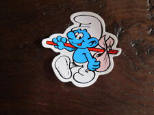 AUTOCOLLANT  SCHTROUMPF LE