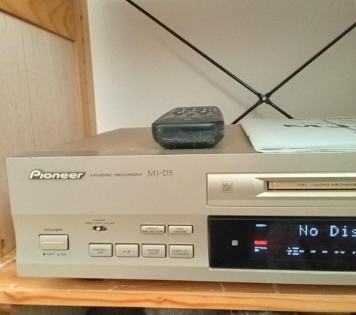 Pioneer minidisc - mj-d5,