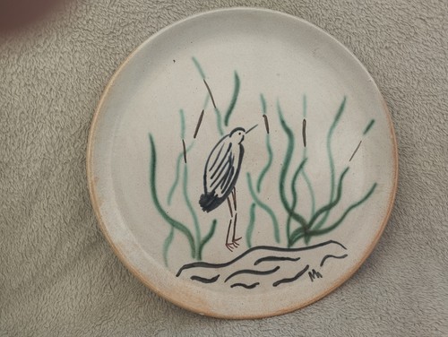 Ancienne assiette grès - assiette,
