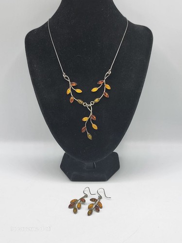 Parure argent 925 collier - #xq,