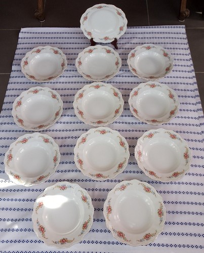 Assiettes creuses - 12,