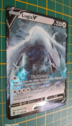 Pokémon jcc lugia 138 - lugia, #138/195