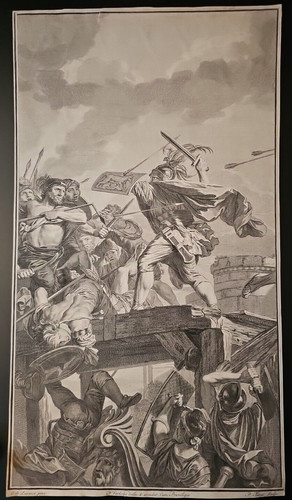 Xviiie 1737 gravure ancienne - xviiie,