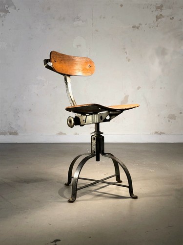1950 chaise atelier industriel - 1950,