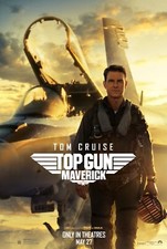 TOP GUN : MAVERICK - Affiche de Cinéma - Poster du Film - Tom Cruise