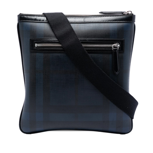 Burberry smoke check coated - check,