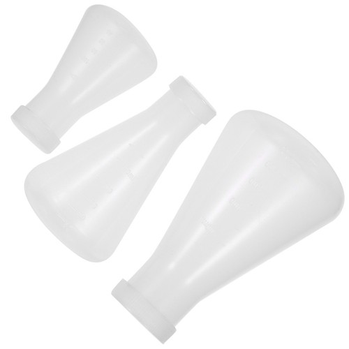 3pcs plastique erlenmeyer - 3pcs,